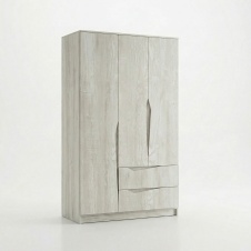 Шкаф "ШП-2" Бетон Пайн Белый